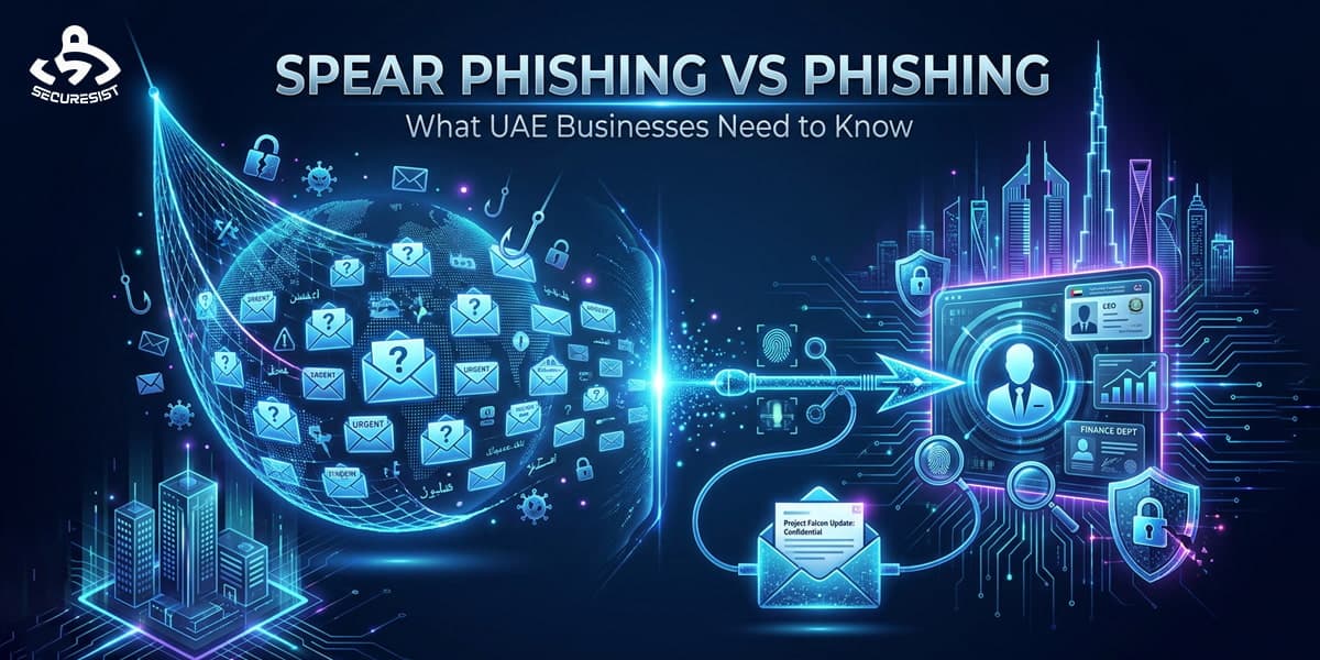 Spear Phishing vs Phishing: What UAE Businesses Need to Understand About Targeted Attacks