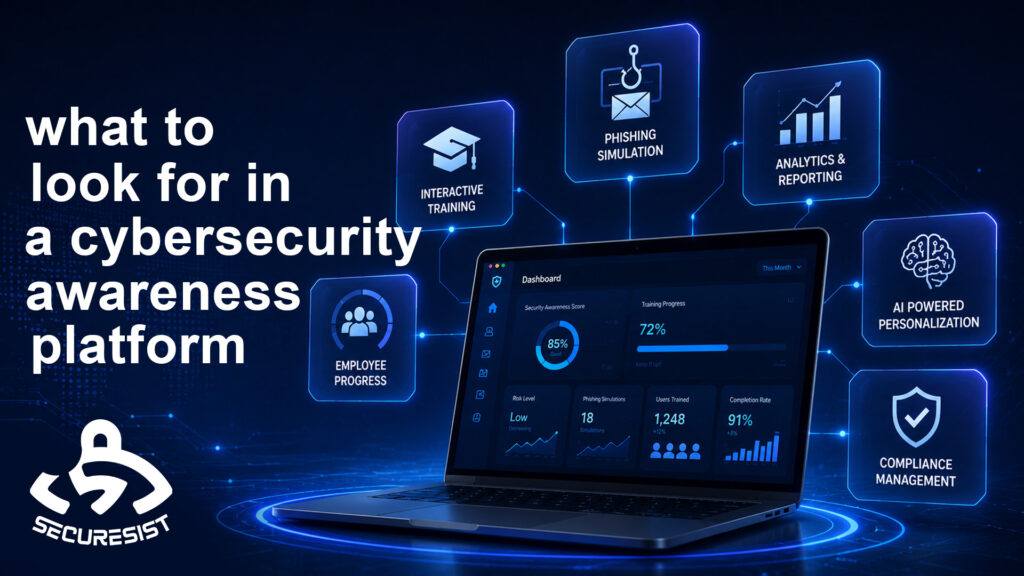 What to Look for in a Cybersecurity Awareness Platform: 8 Key Features to Evaluate